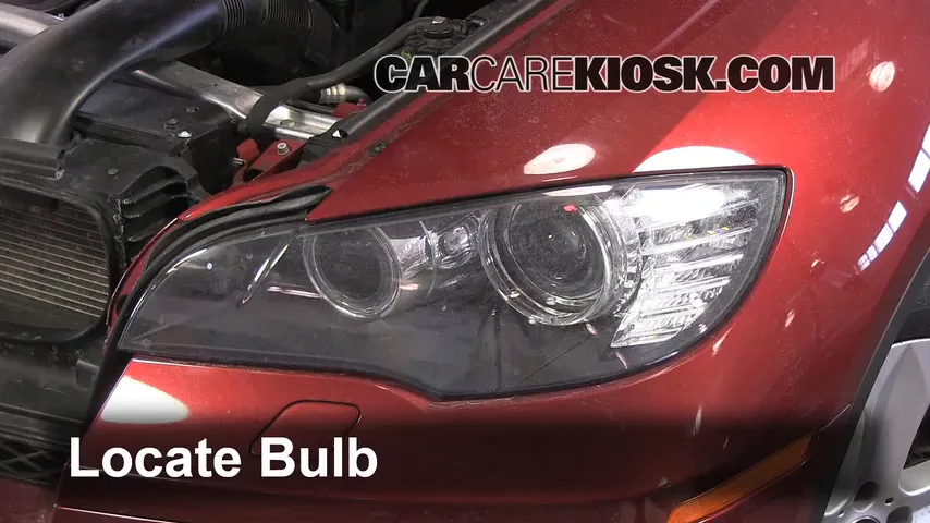 2010 BMW X6 xDrive35i 3.0L 6 Cyl. Turbo Éclairage Feux de route (remplacer l'ampoule)